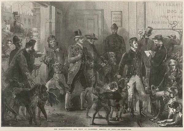 Dog Show in 1865
