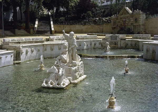 Kings Fountain. Priego de Cordoba. Spain