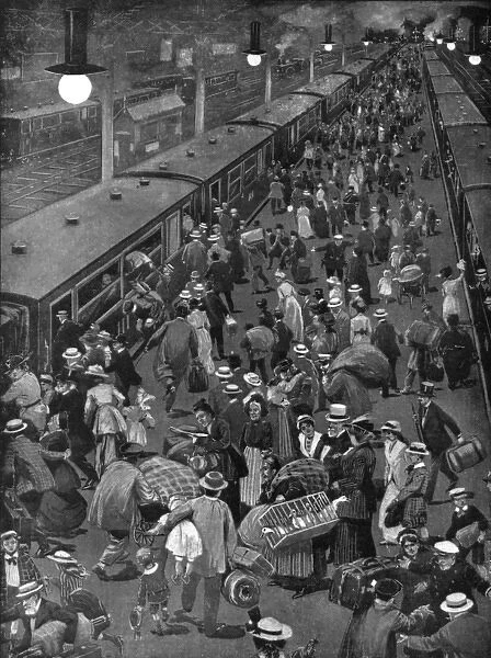 Leaving Paris 1914