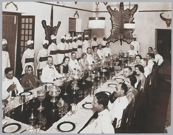 A regimental dinner, 1920s