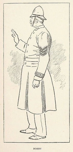 Sketch of a London sergeant