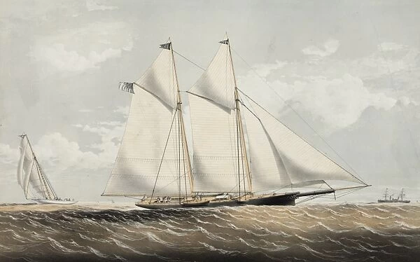 The yacht Maria 216 tons: modelled by R. L. Stevens Esq. buil