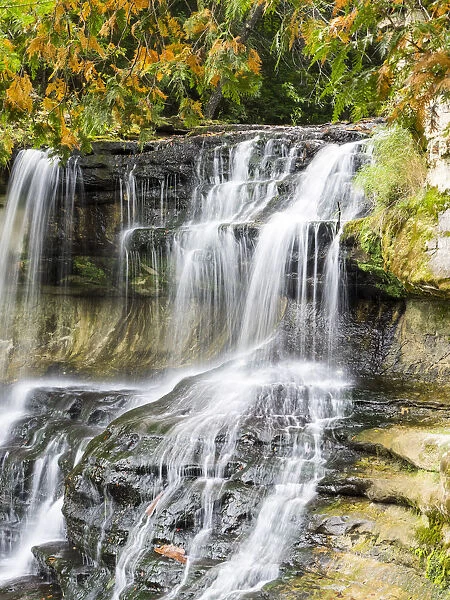 Waterfall in Upper Michigan