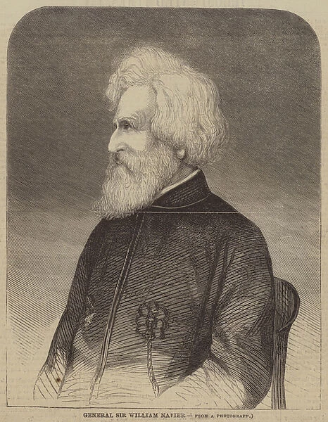General Sir William Napier (engraving)