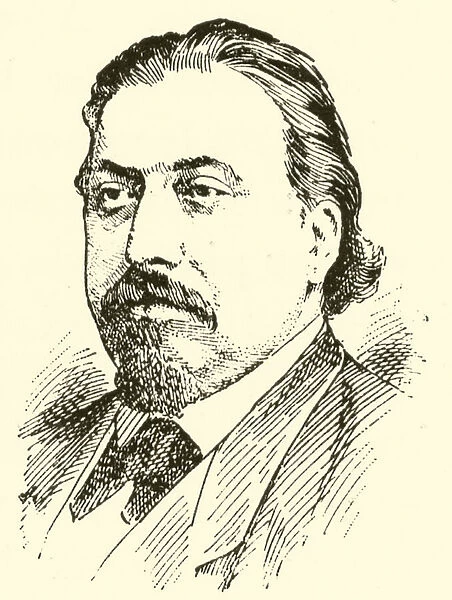(Henryk) Henri Wieniawski, 1835-1880 (engraving)
