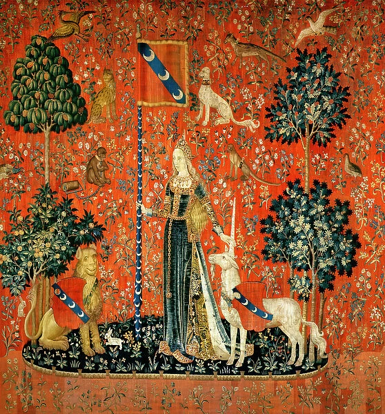 The Lady and the Unicorn: Touch (tapestry)