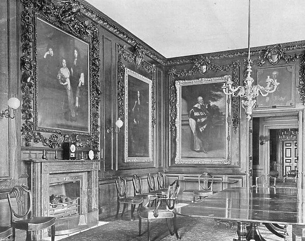 The Large Dining-Room (b  /  w photo)