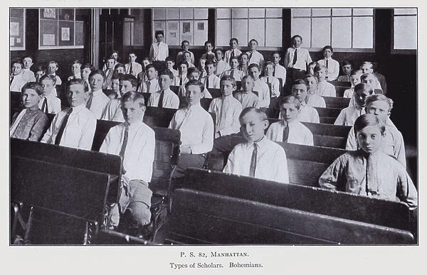 New York School Enquiry, 1911-13: Ps 82, Manhattan (b  /  w photo)