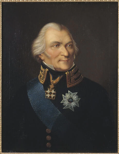Portrait of Count Johan Christopher (Kristoffer) von Toll (1743-1817), by Way