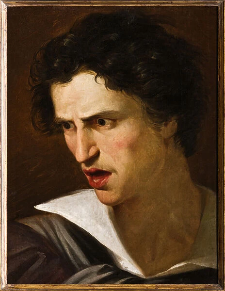 Portrait of a man or The Mad Man, 1828 (oil on canvas)