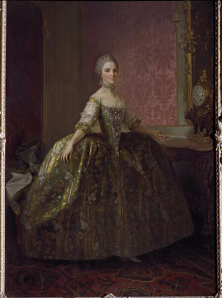 Portrait of Marie Louise (Marie-Louise) by Bourbon Parme (Bourbon-Parme) (1751-1819