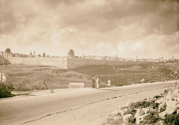 Jerusalem Jericho road 1941 Israel