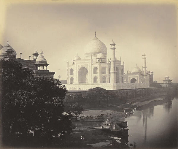 Taj Mahal Agra India John Edward Sache Prussian