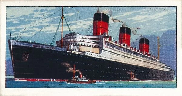 Q. S. T. S. Queen Mary, 1937