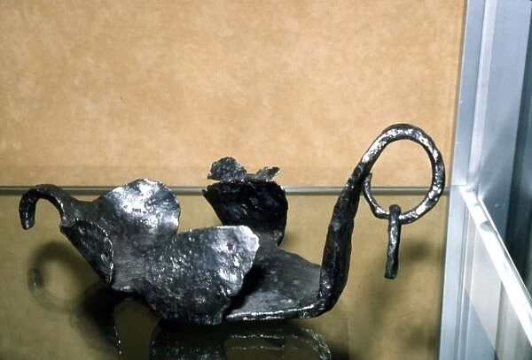 Roman bronze horse-shoes or Hippo-sandals, Rheims Museum, c1st-2nd century