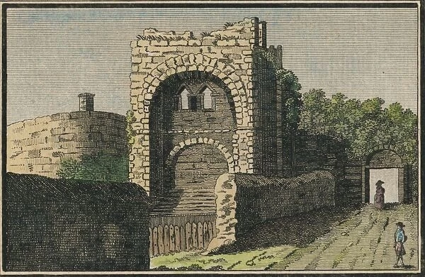 Rougemond Castle at Exeter, 18th century? Creator: Unknown