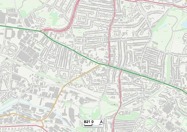 Birmingham B21 0 Map