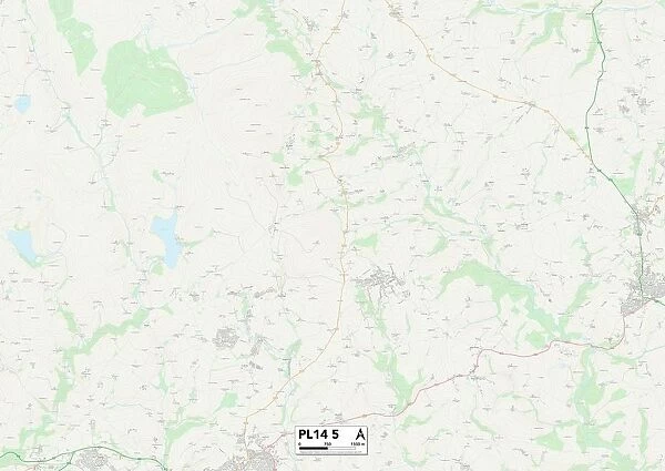 Cornwall PL14 5 Map