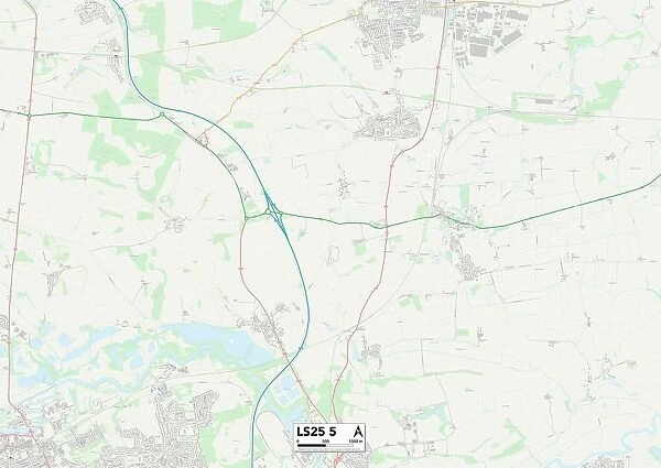 Leeds LS25 5 Map