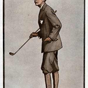 Balfour with Golf Club