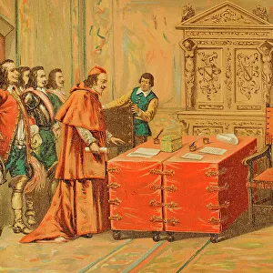 Conferences between Luis Mendez de Haro and Cardinal Mazarin