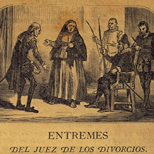 El Juez de los Divorcios. Short farce by Cervantes