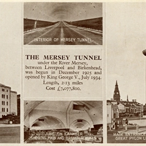The Mersey Tunnel - under the River Mersey