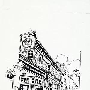Sketch of Carpenters Arms, Windsor, Berkshire