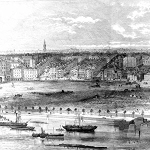 The Thames Embankment, London, 1869
