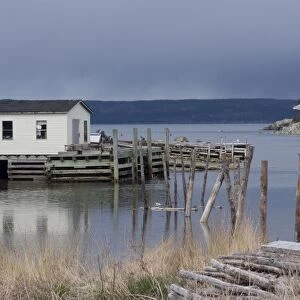Gabarus fishing village, Cape Breton, Nova Scotia, Canada, North America