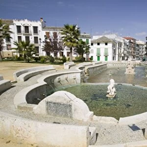 A water feature in Priego de Cordoba in Spain