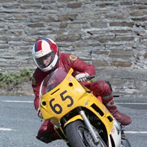 Barry Wood (Yamaha) 1990 Senior Manx Grand Prix