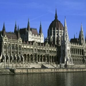 Hungary, Budapest, Houses of Parliament