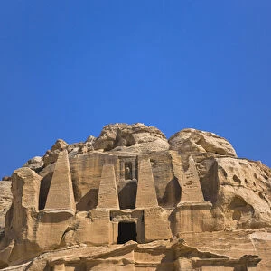 The Tomb of Obelisks, Petra, Jordan (UNESCO World Heritage site)