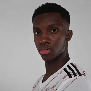 Arsenal FC: Eddie Nketiah at 2020-21 First Team Photocall