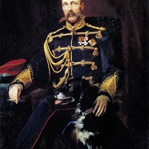 Alexander II (1818-1881), Tsar of Russia from 1855. Portrait of 1881 by Konstantin Makovsky