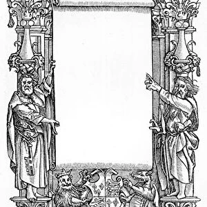 Book title page frame 1895