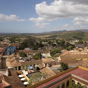 view of Trinidad, Cuba from tower