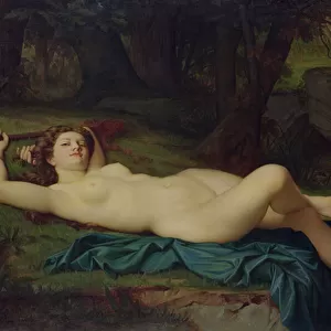 Bacchante, 1864 (oil on canvas)