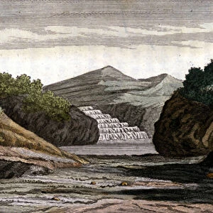 Brazil, river and land rich in golden pepites. 19th century engraving) / Leemage