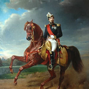 Charles Louis Napoleon Bonaparte, 1857 (oil on canvas)