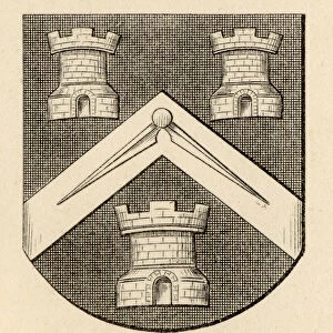 Coat of arms of Masons Company, from The History of Freemasonry, volume II