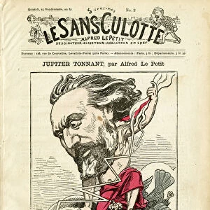 Cover of "The Sans-Panties", number 2, Satirical in Colors