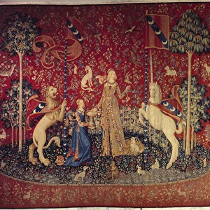 Curtain of the Lady of the Unicorn (Lady of the Unicorn)