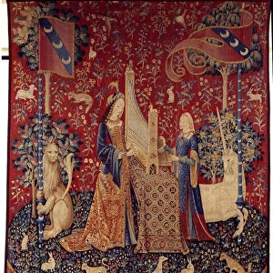 Curtain of the Lady of the Unicorn (Lady of the Unicorn): hearing