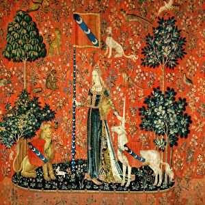 The Lady and the Unicorn: Touch (tapestry)