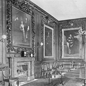 The Large Dining-Room (b / w photo)
