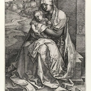 The Madonna of the Wall, 1514 (Burin engraving)
