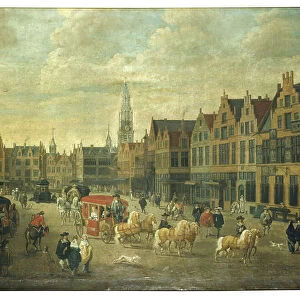 Meir in Antwerp (oil on canvas)