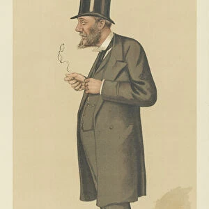 Mr Charles Cecil Coates (colour litho)